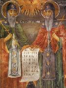 Zahari Zograf Saints Cyril and Methodius France oil painting artist